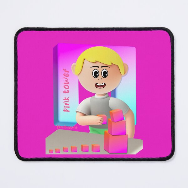 Item preview, Montessori Kids Pink Tower designed and sold by TeyMank.