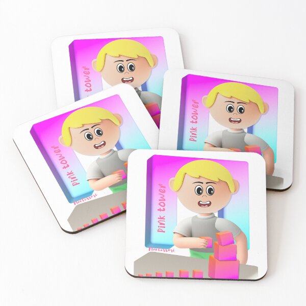 Item preview, Montessori Kids Pink Tower designed and sold by TeyMank.