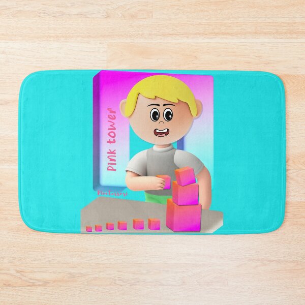 Item preview, Montessori Kids Pink Tower designed and sold by TeyMank.