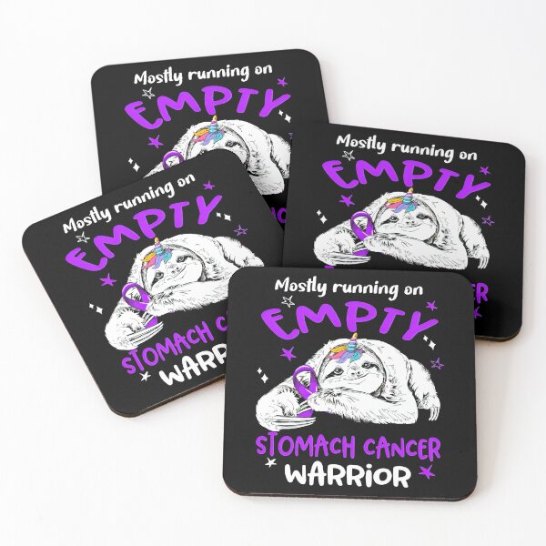 Item preview, Mostly running on Empty Stomach Cancer Warrior      designed and sold by RonZimmerman.