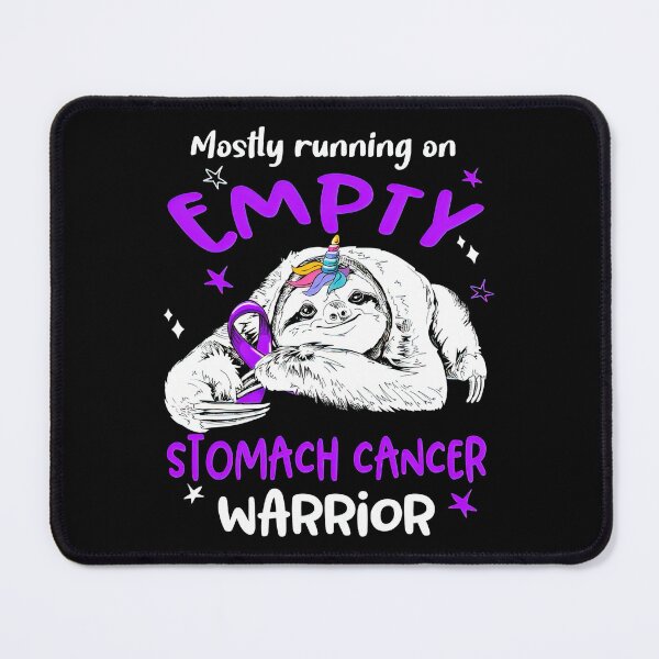 Item preview, Mostly running on Empty Stomach Cancer Warrior      designed and sold by RonZimmerman.