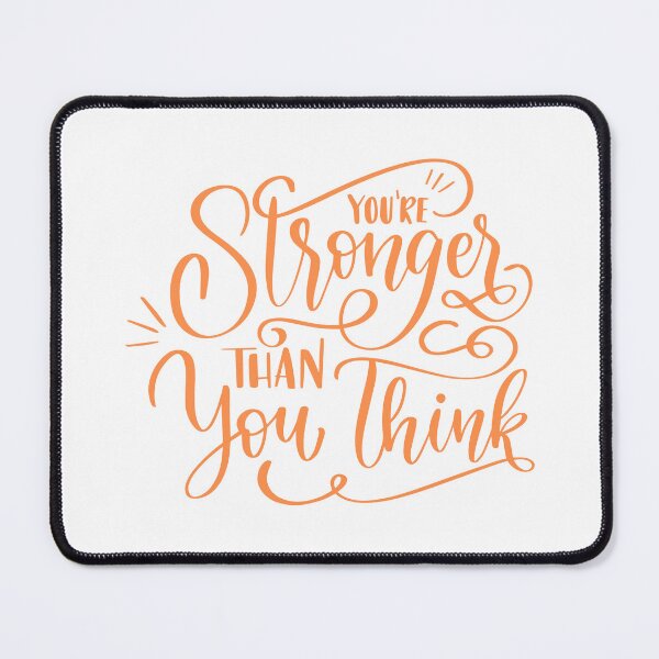 Item preview, stronger than you think designed and sold by ChenryConcepts.