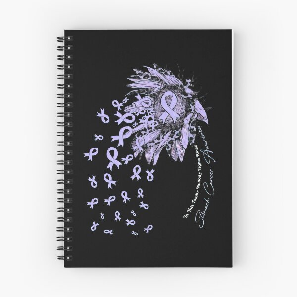 Item preview, Stomach Cancer Awareness - sunflower nobody fights alone  designed and sold by BrentZimmerman.