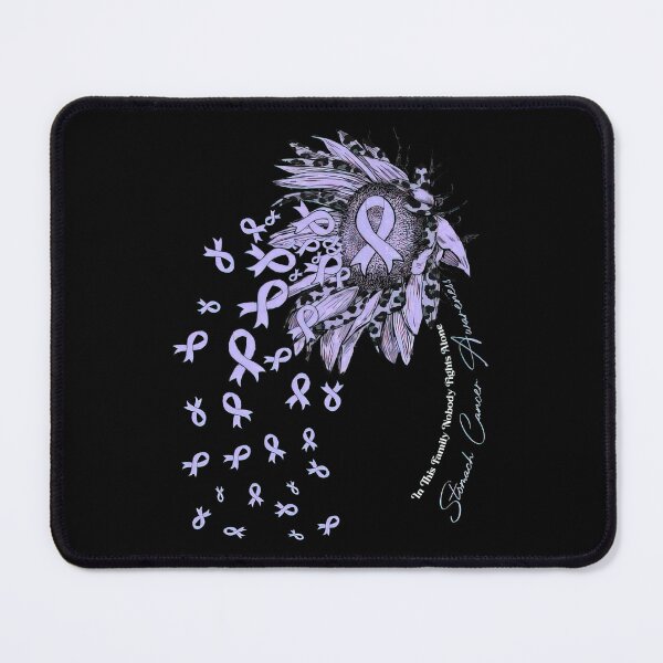 Item preview, Stomach Cancer Awareness - sunflower nobody fights alone  designed and sold by BrentZimmerman.