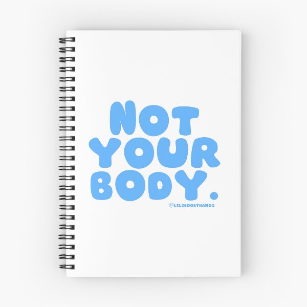 Item preview, Not your body. | @lilsboobthangs designed and sold by lilsboobthangs.