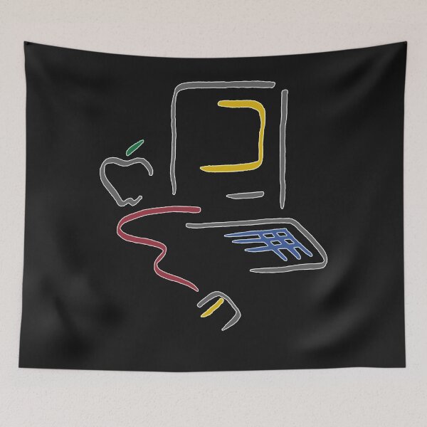 Item preview, apple macintosh vintage 80s graphic  designed and sold by TaraBrown6.