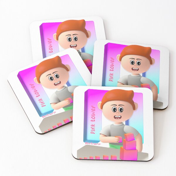Item preview, Montessori Kids Pink Tower designed and sold by TeyMank.