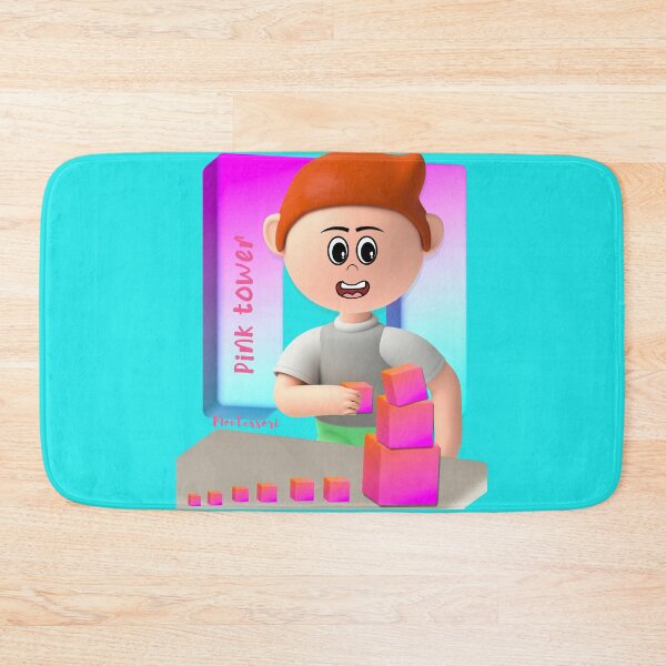Item preview, Montessori Kids Pink Tower designed and sold by TeyMank.