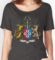 Denjuu World Coat of Arms Women's Relaxed Fit T-Shirt