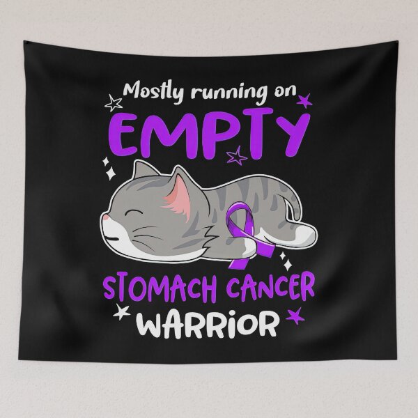 Item preview, Mostly Running on Empty Stomach Cancer Warrior   designed and sold by RonZimmerman.