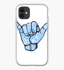 Blue Tie Dye Shaka iPhone Case