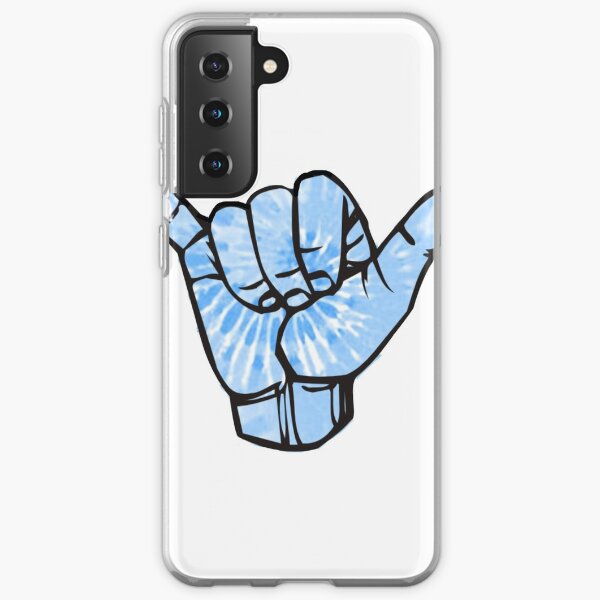 Blue Tie Dye Shaka Samsung Galaxy Soft Case