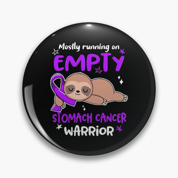 Item preview, Mostly Running On Empty Stomach Cancer Warrior  designed and sold by RonZimmerman.