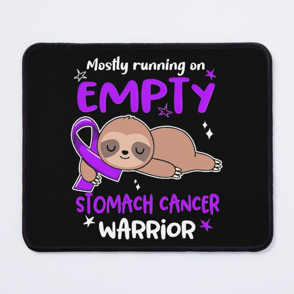 Item preview, Mostly Running On Empty Stomach Cancer Warrior  designed and sold by RonZimmerman.