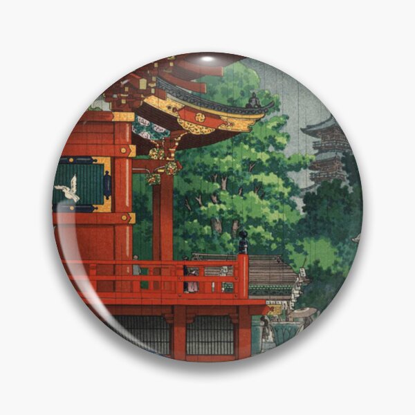 Item preview, Asakusa Kannondo Temple by Tsuchiya Koitsu designed and sold by TaraBrown6.