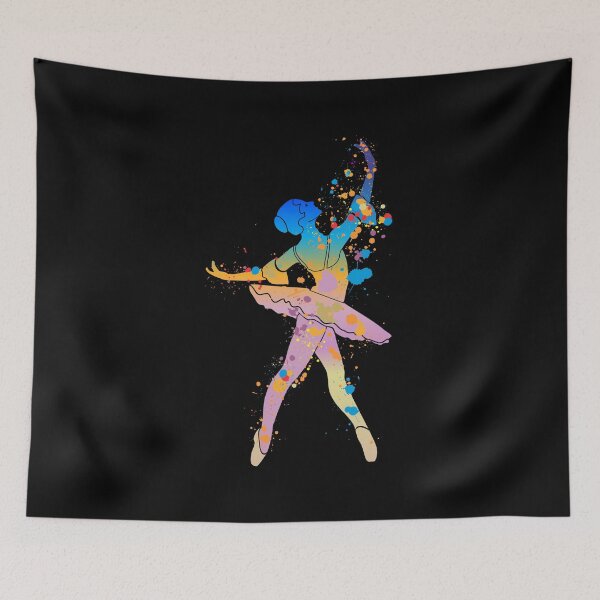 Item preview, Ballet dancer Sticker designed and sold by bluehatgraphics.