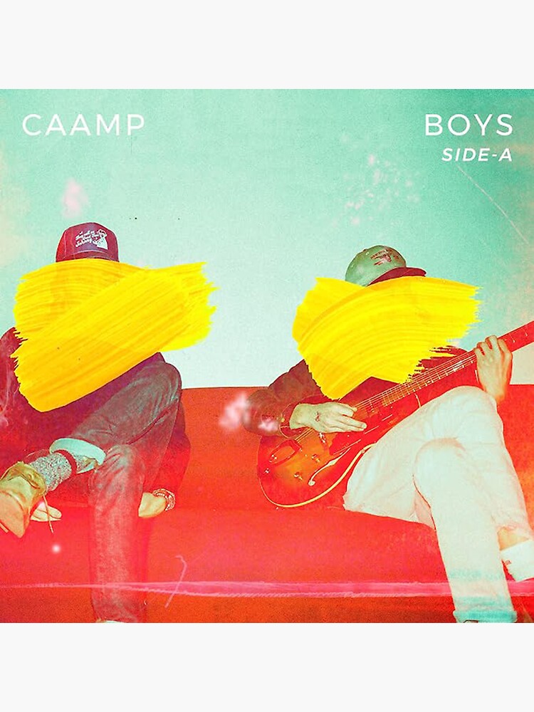 "caamp poster boyz" Sticker for Sale by mmeellrr Redbubble