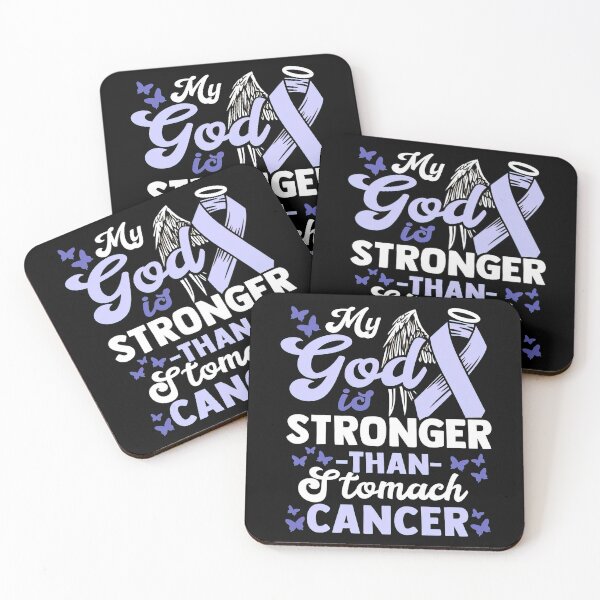 Item preview, My God is stronger than Stomach Cancer - Awareness  designed and sold by RonZimmerman.