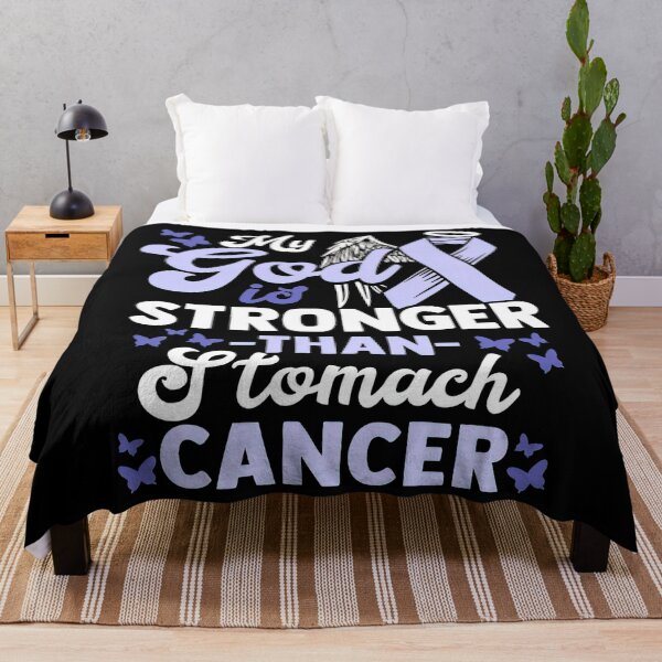 Item preview, My God is stronger than Stomach Cancer - Awareness  designed and sold by RonZimmerman.