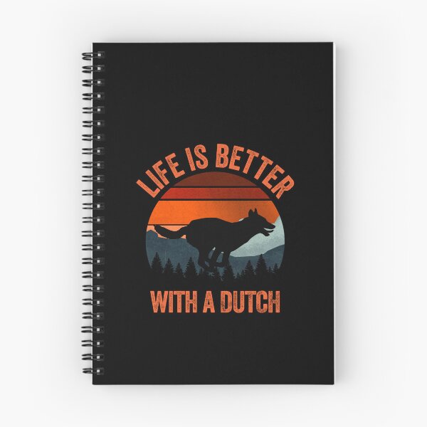 Item preview, Life Is Better With A Dutch Shepherd Vintage Dog Gift  designed and sold by Guarddogdrive.