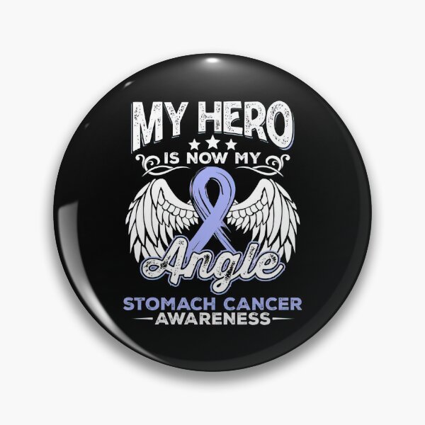 Item preview, My Hero Is Now My Angel Stomach Cancer  designed and sold by RonZimmerman.