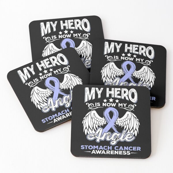 Item preview, My Hero Is Now My Angel Stomach Cancer  designed and sold by RonZimmerman.