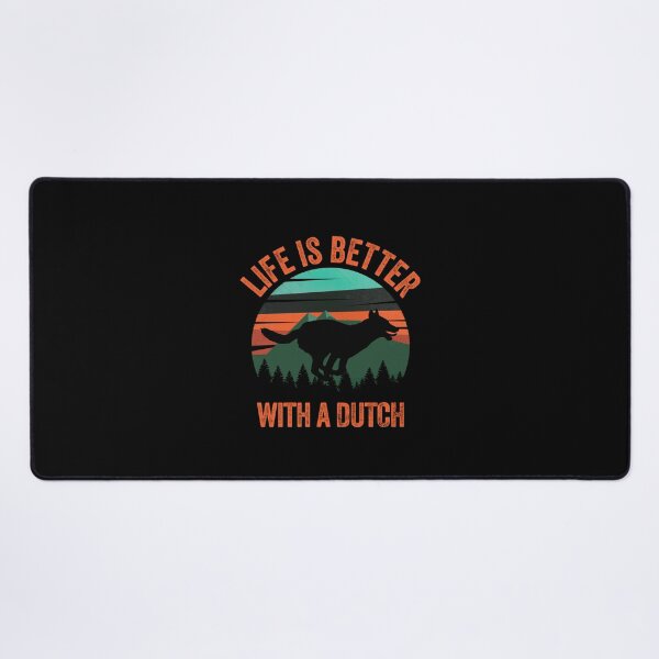 Item preview, Life Is Better With A Dutch Shepherd Vintage Dog Gift designed and sold by Guarddogdrive.