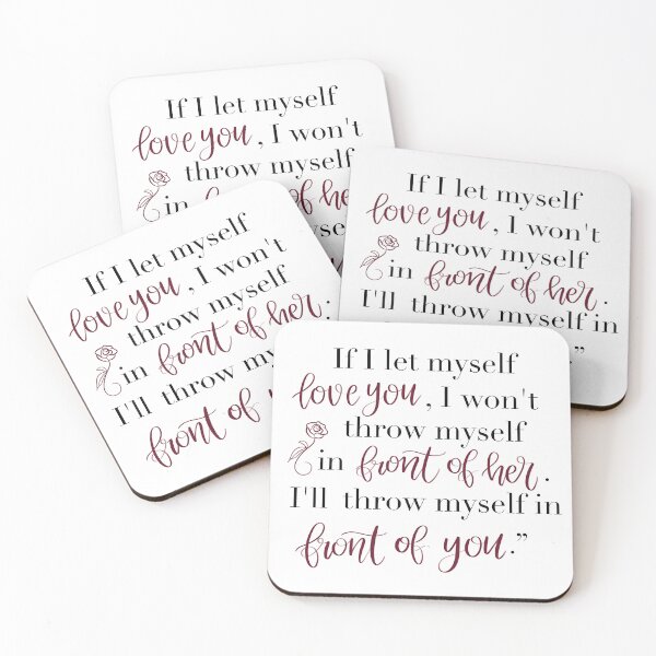 Item preview, Front of You - Vampire Academy quote designed and sold by Bookishletters.