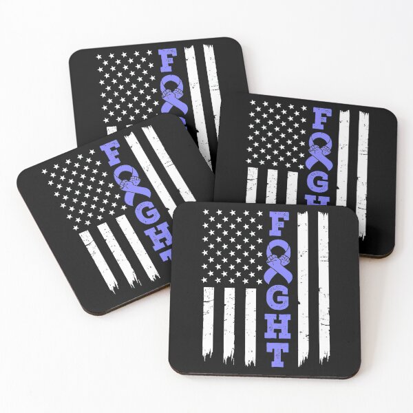 Item preview, Stomach Cancer Awareness American Flag Distressed   designed and sold by BrentZimmerman.