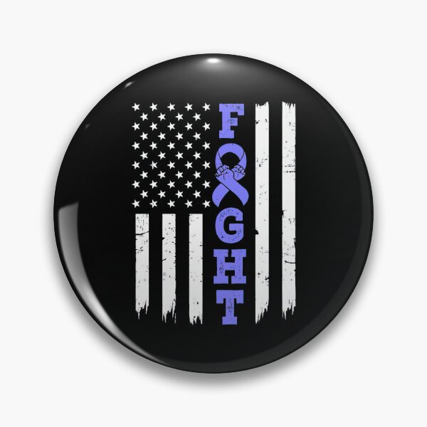 Item preview, Stomach Cancer Awareness American Flag Distressed   designed and sold by BrentZimmerman.