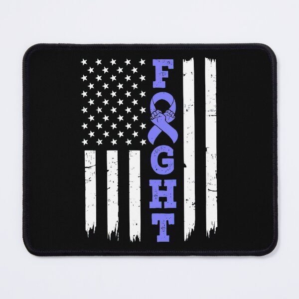 Item preview, Stomach Cancer Awareness American Flag Distressed   designed and sold by BrentZimmerman.