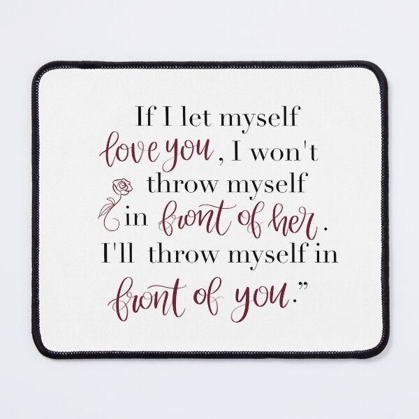 Item preview, Front of You - Vampire Academy quote designed and sold by Bookishletters.