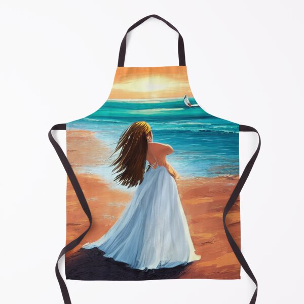 Item preview, Woman at the Beach designed and sold by TravelingOak.