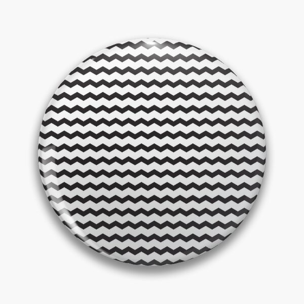 Item preview, Black Zigzag Pattern Art Print designed and sold by pixelmay.