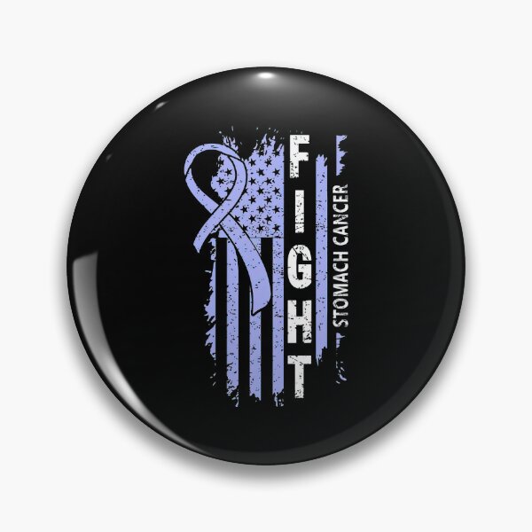 Item preview, Stomach Cancer Awareness American Flag Distressed  designed and sold by BrentZimmerman.