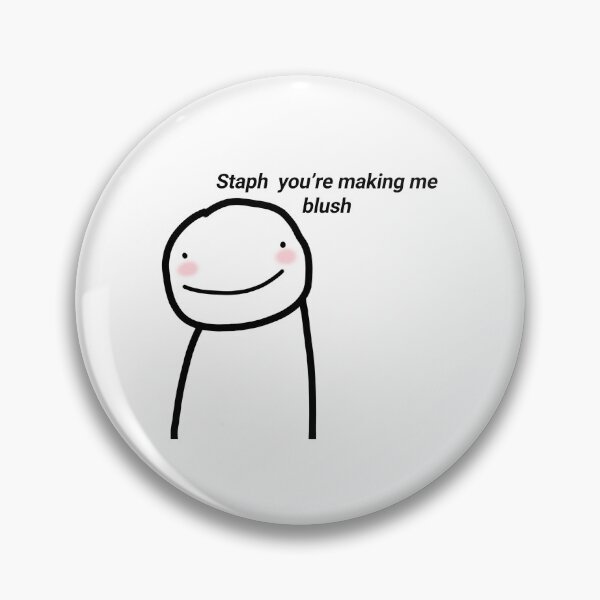 Item preview, Stop you're making me blush Dream meme designed and sold by BestQuest.