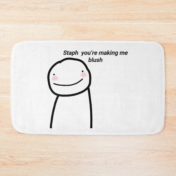 Item preview, Stop you're making me blush Dream meme designed and sold by BestQuest.
