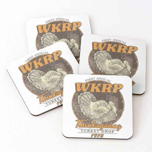 Item preview, WKRP Turkey Drop (Light Print) designed and sold by Lost In Shirts.