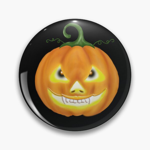 Item preview, Halloween scary evil pumpkin designed and sold by saimzgraphics.