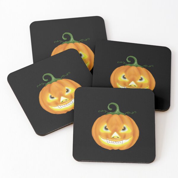 Item preview, Halloween scary evil pumpkin designed and sold by saimzgraphics.