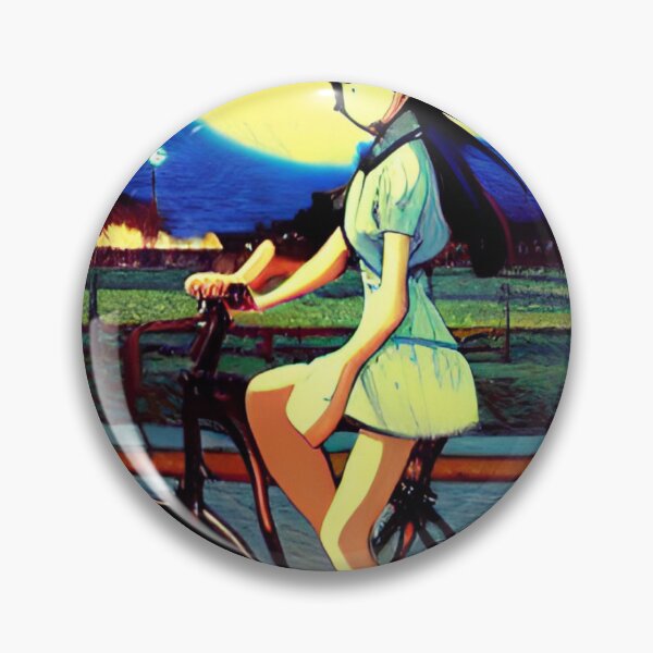 Item preview, Anime Girl Bicycle designed and sold by entrys.