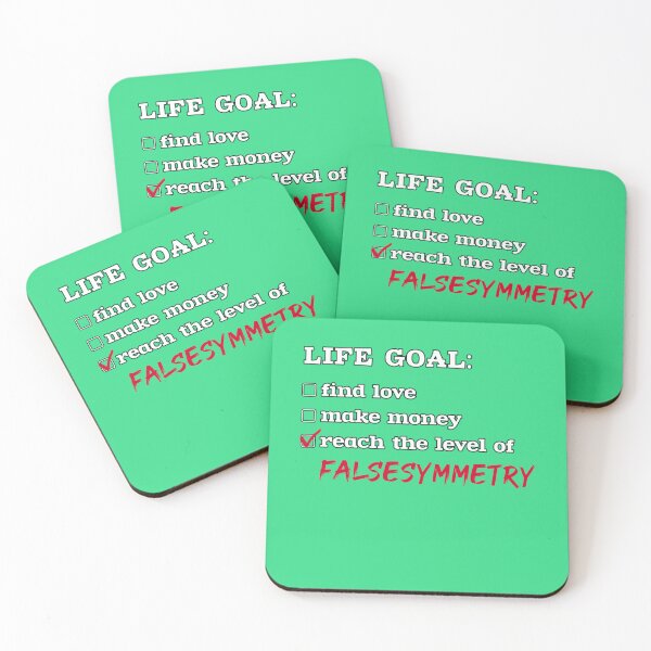 Item preview, Life goal - FalseSymmetry designed and sold by GeovaGoodwin.