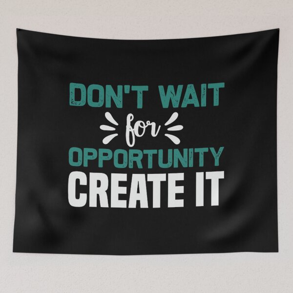 Item preview, dont wait for opportunity create it jacob zelazny transparent designed and sold by syamsutaliaaj.