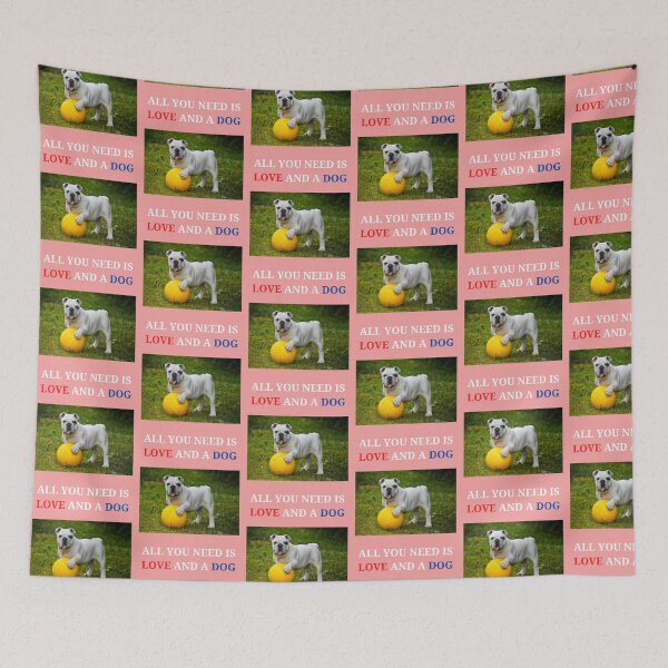 Item preview, All you need is Love and a Dog designed and sold by findsbyjune374.