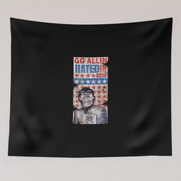 Item preview, Hate In The Nation .. The Only One Gg Allin designed and sold by Tranquilharris.