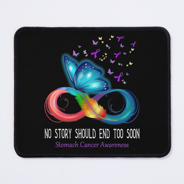 Item preview, No Story Should End Too Soon Stomach Cancer Awareness Support Stomach Cancer Warrior Gifts  designed and sold by RonZimmerman.