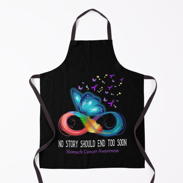 Item preview, No Story Should End Too Soon Stomach Cancer Awareness Support Stomach Cancer Warrior Gifts designed and sold by RonZimmerman.
