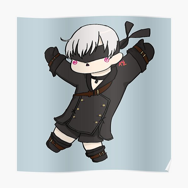 9s Chibi Posters for Sale | Redbubble