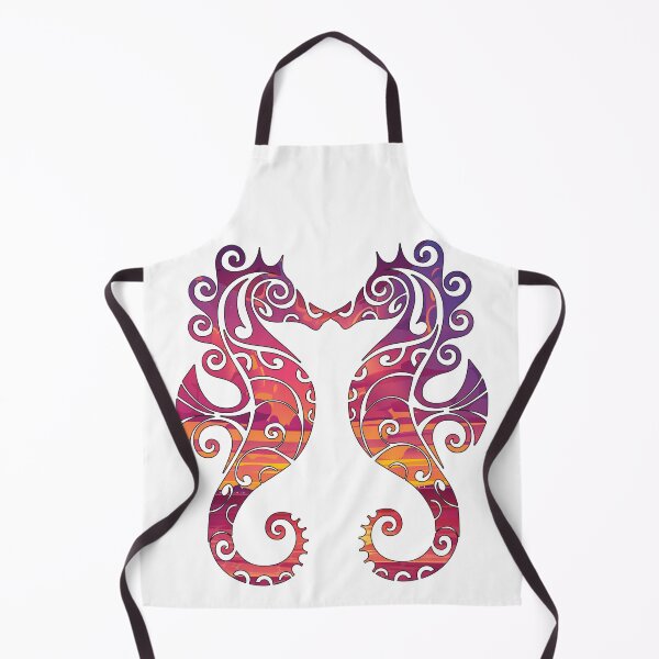 Item preview, Dramatic Sunset Seahorse designed and sold by damonasplace.