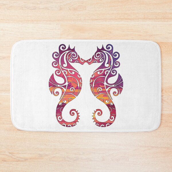 Item preview, Dramatic Sunset Seahorse designed and sold by damonasplace.